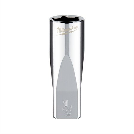 Milwaukee Tool MilwaukeeÂ® 1/4 in. Drive Socket SAE Deep, 1/2 in. 45-34-9020